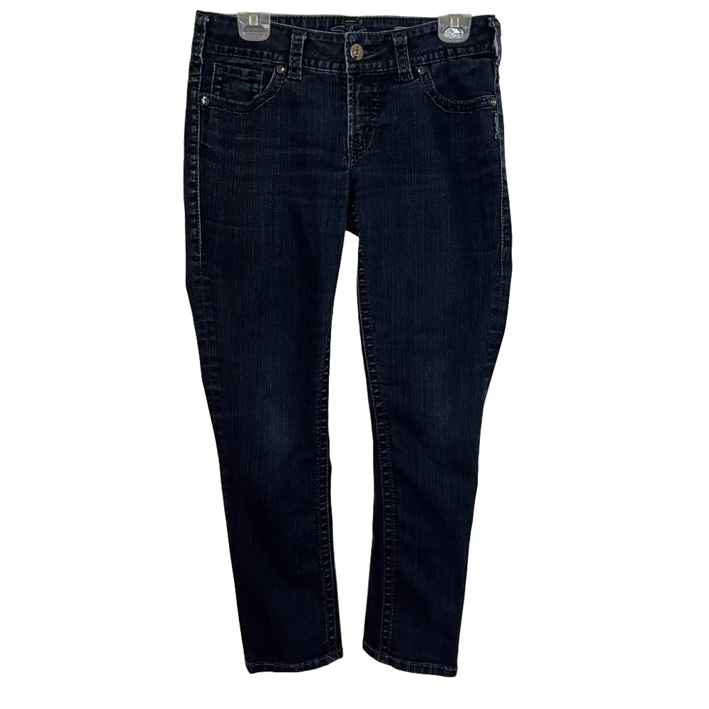 Silver Jeans Women’s Suki Skinny Dark Indigo Wash Jeans W30/L31